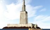 El Far d'Alexandria en una reconstrucció en 3D de 2006 El Far d'Alexandria en una reconstrucció en 3D de 2006