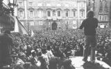 Mobilització de l'Assemblea de Catalunya a la plaça Sant Jaume de Barcelona Mobilització de l'Assemblea de Catalunya a la plaça Sant Jaume de Barcelona
