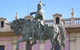 Escultura de Jaume I a València Escultura de Jaume I a València