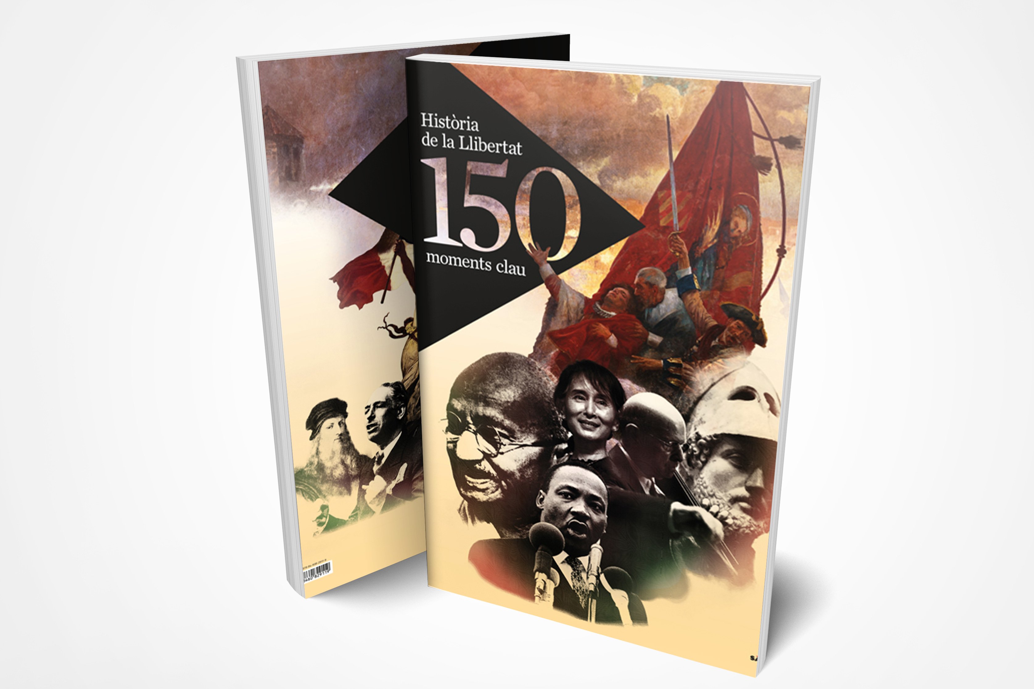Portada de 'Història de la Llibertat. 150 moments clau' Portada de 'Història de la Llibertat. 150 moments clau'