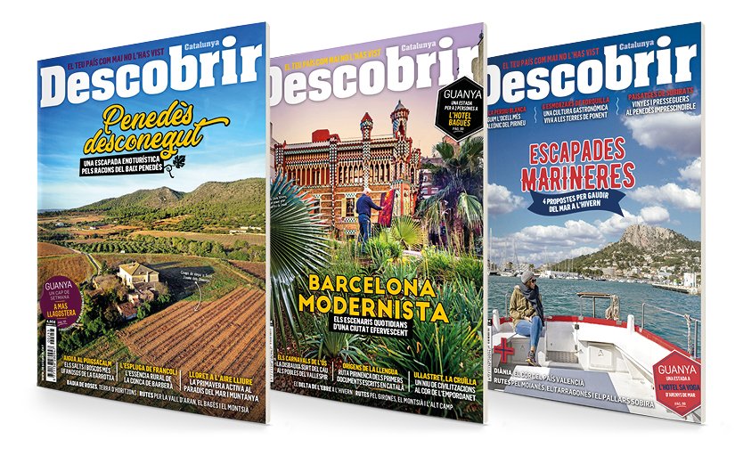 Portades de la revista DESCOBRIR Portades de la revista DESCOBRIR