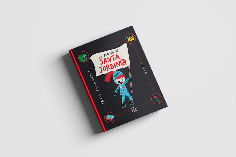 Portada de 'La revolta de Santa Jordina', de David Fernández i Lyona Portada de 'La revolta de Santa Jordina', de David Fernández i Lyona