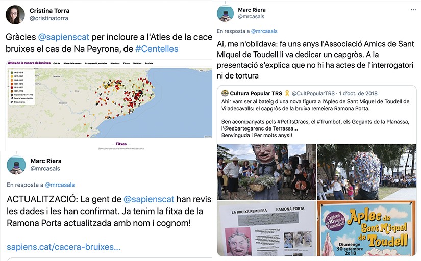 Gràcies per ajudar-nos a ampliar el cens de l''Atles de la cacera de bruixes' Gràcies per ajudar-nos a ampliar el cens de l''Atles de la cacera de bruixes'