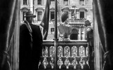El Palau de la Generalitat vist des de l'interior de l'ajuntament de Barcelona el 14 d'abril de 1931