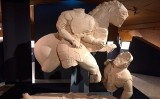 Aquest grup escultòric és un dels més impressionants de la cultura ibera Aquest grup escultòric és un dels més impressionants de la cultura ibera
