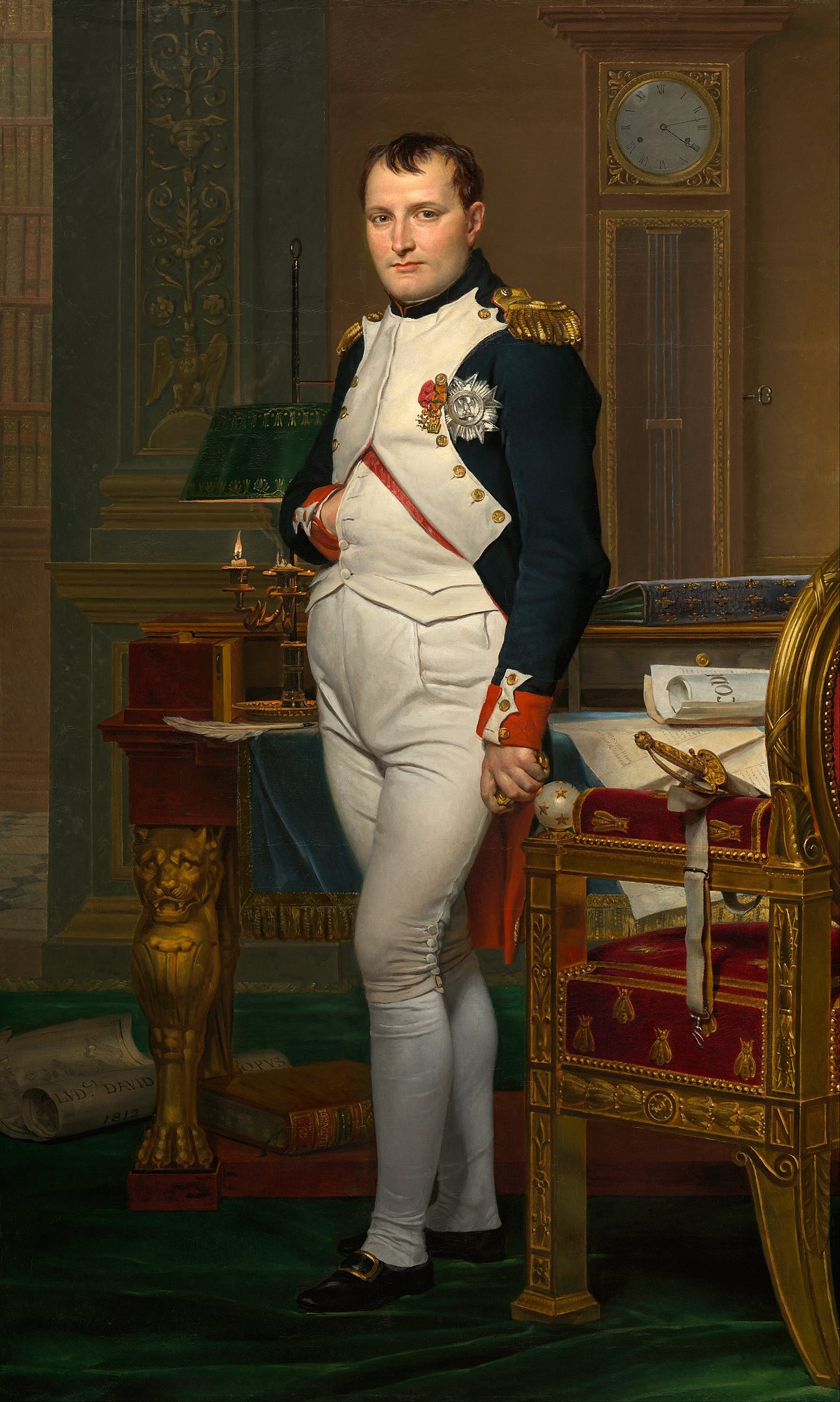 Retrat de Napoleó Bonaparte fet per Jacques-Louis David