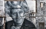 Mural de Mercè Rodoreda a Barcelona Mural de Mercè Rodoreda a Barcelona
