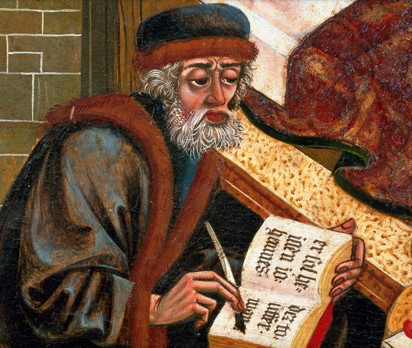 Монах с книгой