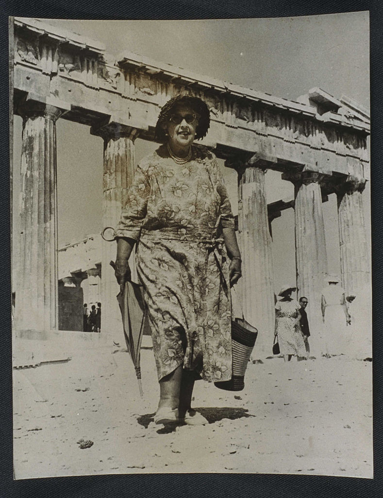 Agatha Christie a l'Acròpoli