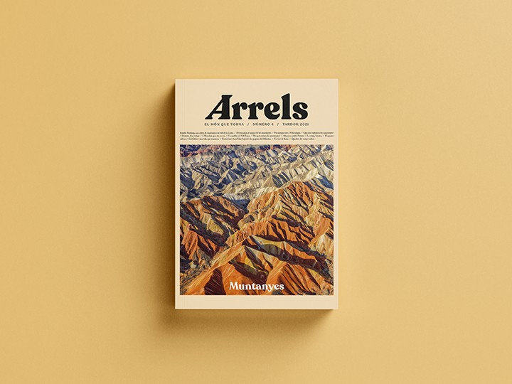 Les muntanyes, al quart número de la revista 'Arrels'