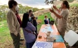 Taller didàctic sobre la construcció al jaciment d'Olèrdola