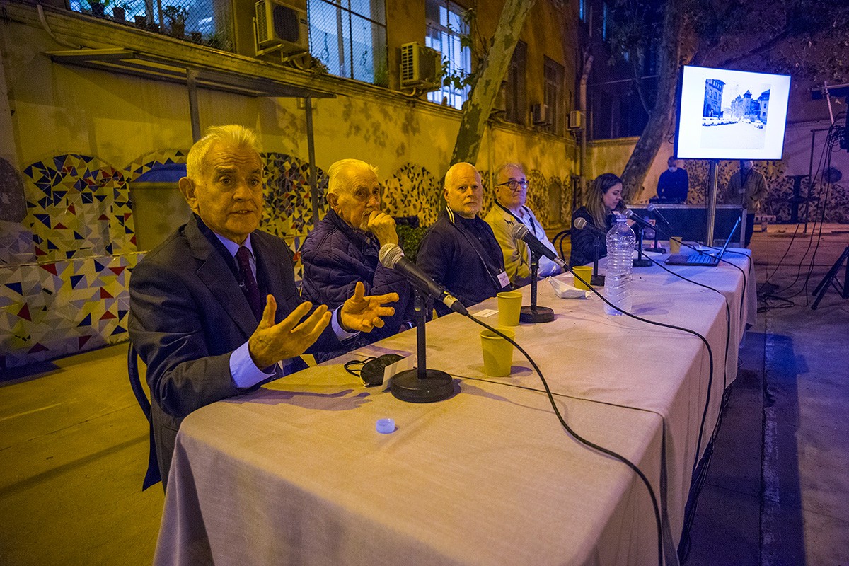 D'esquerra a dreta, Pere Led, Marià Samaranch, Pere Hervás, Jesús Galea i Sònia Casas