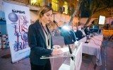 Clàudia Pujol, directora del SÀPIENS, s'adreça al públic