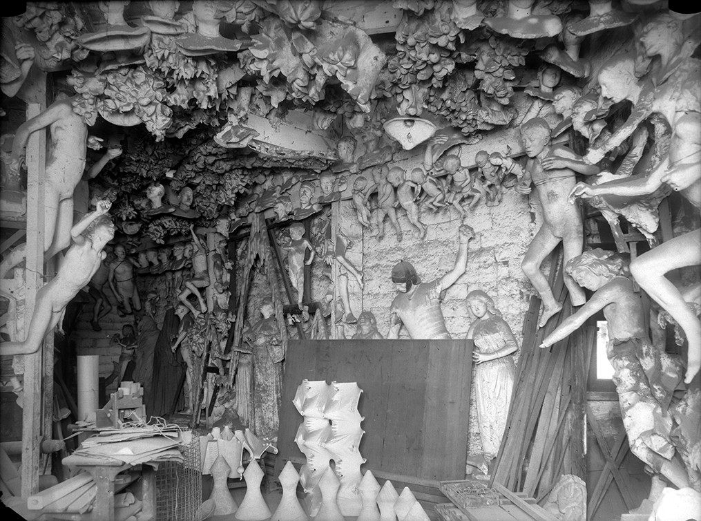 Taller de Gaudí a la Sagrada Família, 1926