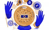 Criptomonedes en una il·lustració de Cinta Fosch Criptomonedes en una il·lustració de Cinta Fosch