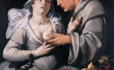 'Een monnik en een begijn', de Cornelis van Haarlem 'Een monnik en een begijn', de Cornelis van Haarlem
