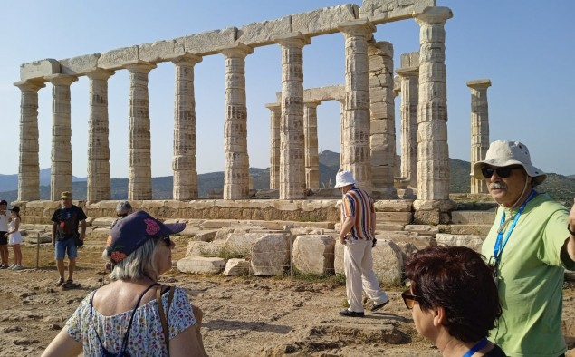 El temple de Posidó, al cap Súnion