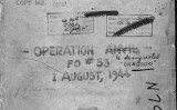 Un dels documents de l'Operació Dragoon Un dels documents de l'Operació Dragoon