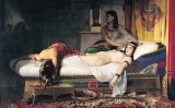 'La mort de Cleòpatra', obra de Jean André Rixens del 1874