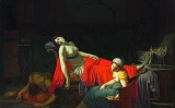 La mort de Cleòpatra en una pintura de Jean Baptiste Regnault