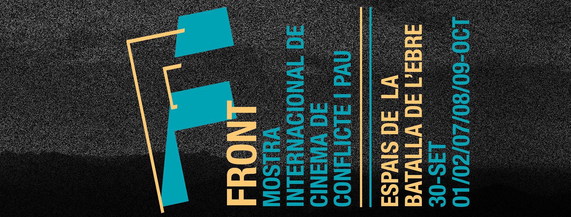 Cartell del FRONT, la Mostra Internacional de Cinema de Conflicte i Pau
