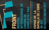Cartell del FRONT, la Mostra Internacional de Cinema de Conflicte i Pau