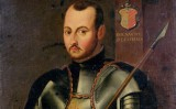 Loiola, representat amb armadura en un quadre anònim del segle XVI Loiola, representat amb armadura en un quadre anònim del segle XVI