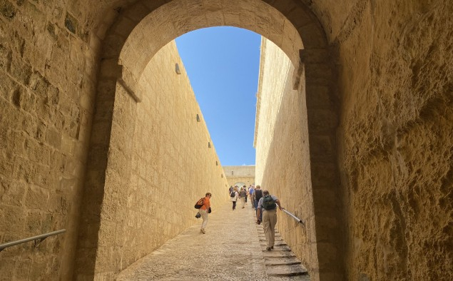 El fort de Sant Àngel, al Gran Port de Malta