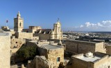 Vistes des de la Ciutadella de Victòria, a Gozo Vistes des de la Ciutadella de Victòria, a Gozo