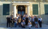 El grup del tercer viatge SÀPIENS a Malta a la Casa de Catalunya