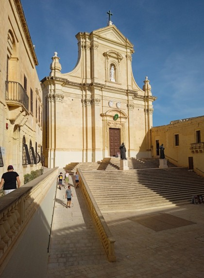 Catedral dedicada a l'Assumpció, a Rabat, capital de Gozo