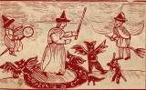Fragment de l'exposició 'Lo negoci de les bruixes. El procés de Caldes 1619-1621'