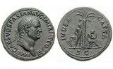Sesterci Vespasià encunyat l'any 71 per celebrar la victòria de la primera guerra contra els jueus