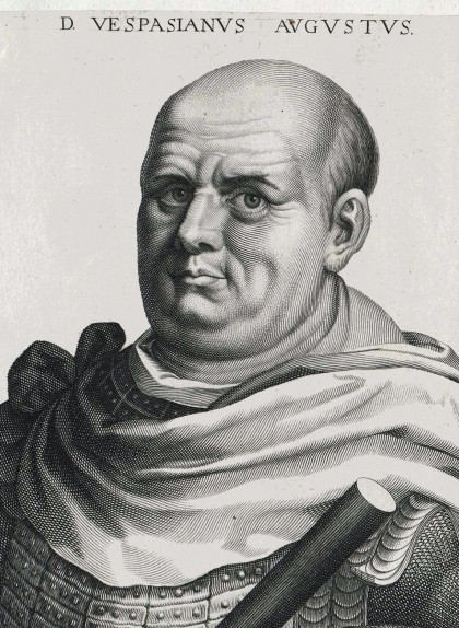 Vespasià, en una representació del segle XVII