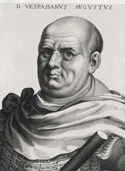 Vespasià, en una representació del segle XVII Vespasià, en una representació del segle XVII