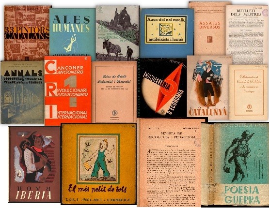 Conjunt de publicacions dels anys 1931-1939 editades per la Generalitat de Catalunya Conjunt de publicacions dels anys 1931-1939 editades per la Generalitat de Catalunya