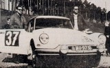 El pilot Pauli Toivonen amb el seu Citroën DS