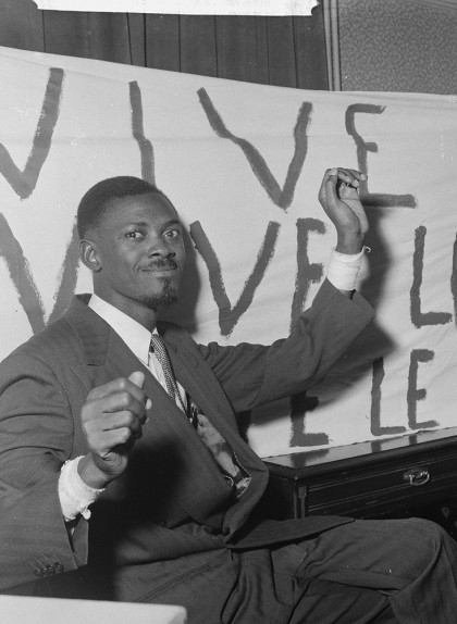 Patrice Lumumba a Brussel·les l'any 1960