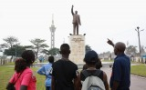 Estàtua de Lumumba a Kinshasa Estàtua de Lumumba a Kinshasa