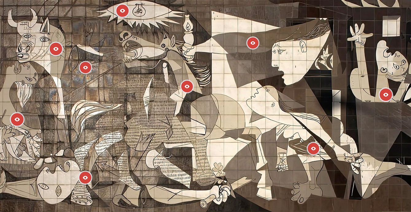 Mural del 'Guernica' de Picasso