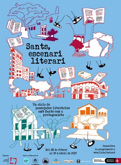 Cicle de passejades literàries 'Sants, escenari literari'