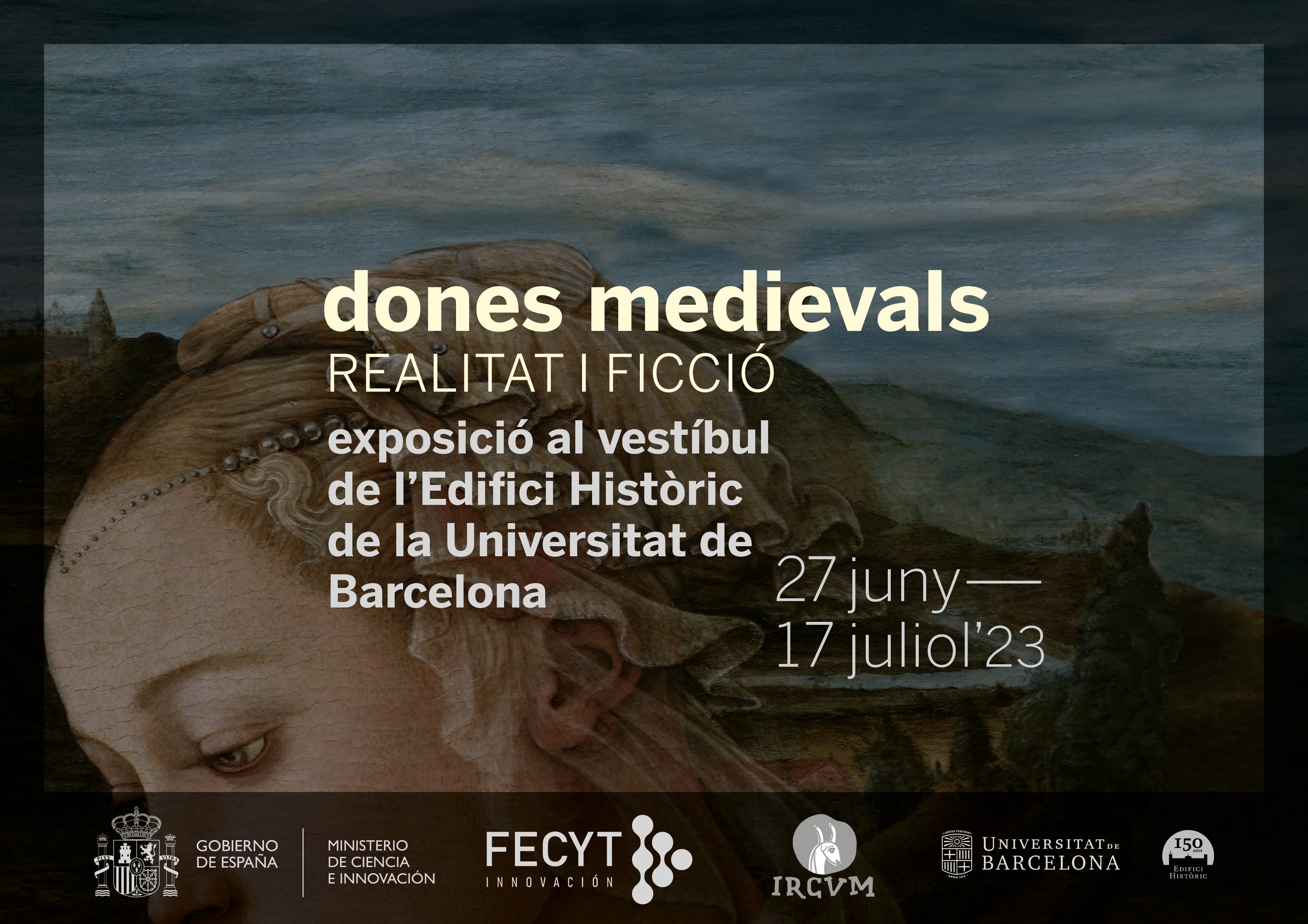 Exposició 'Dones medievals: realitat i ficció' a la UB