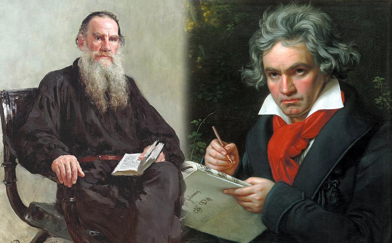 Lev Tolstoi i Ludwig van Beethoven