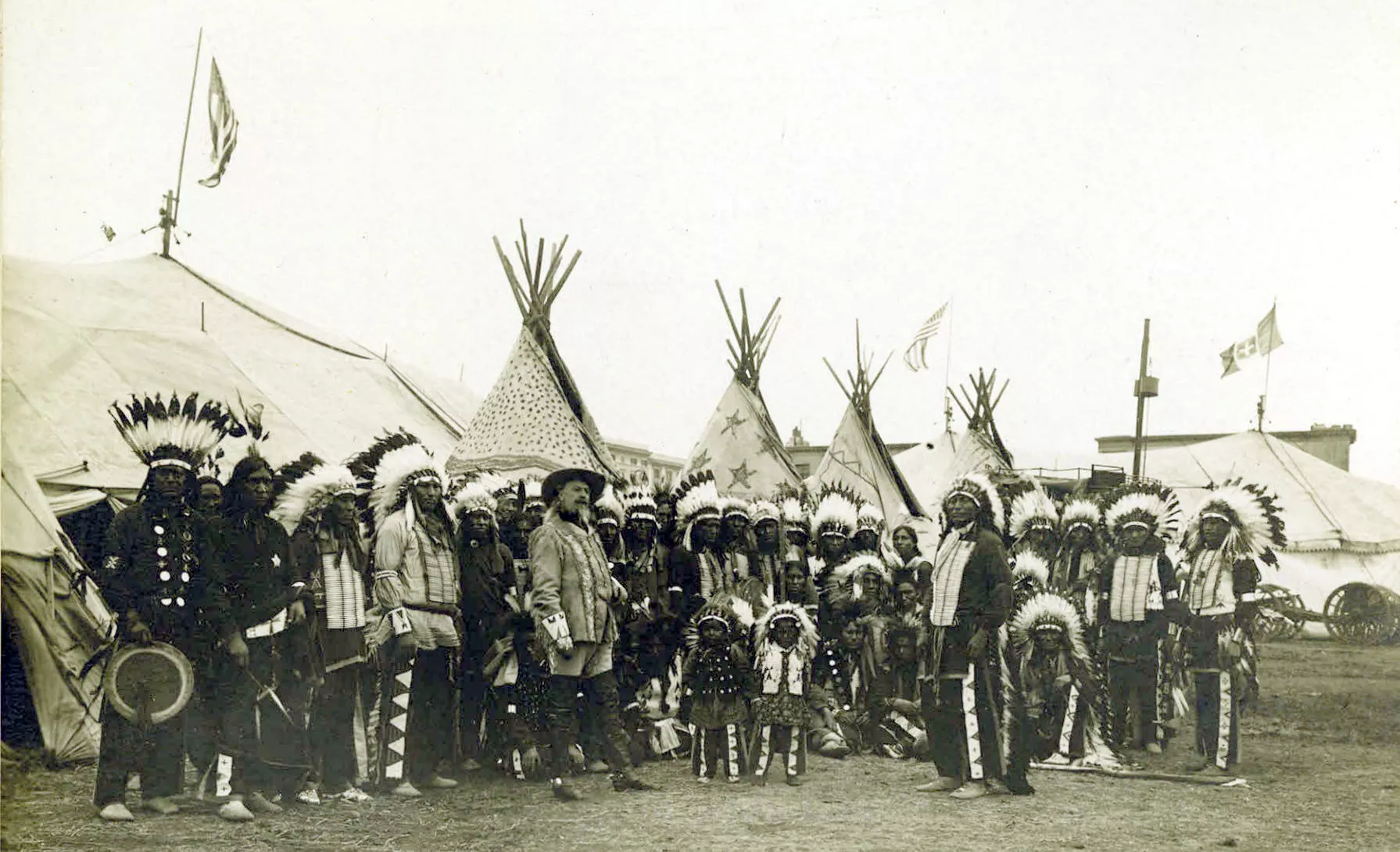 L'espectacle de Buffalo Bill, el 1890
