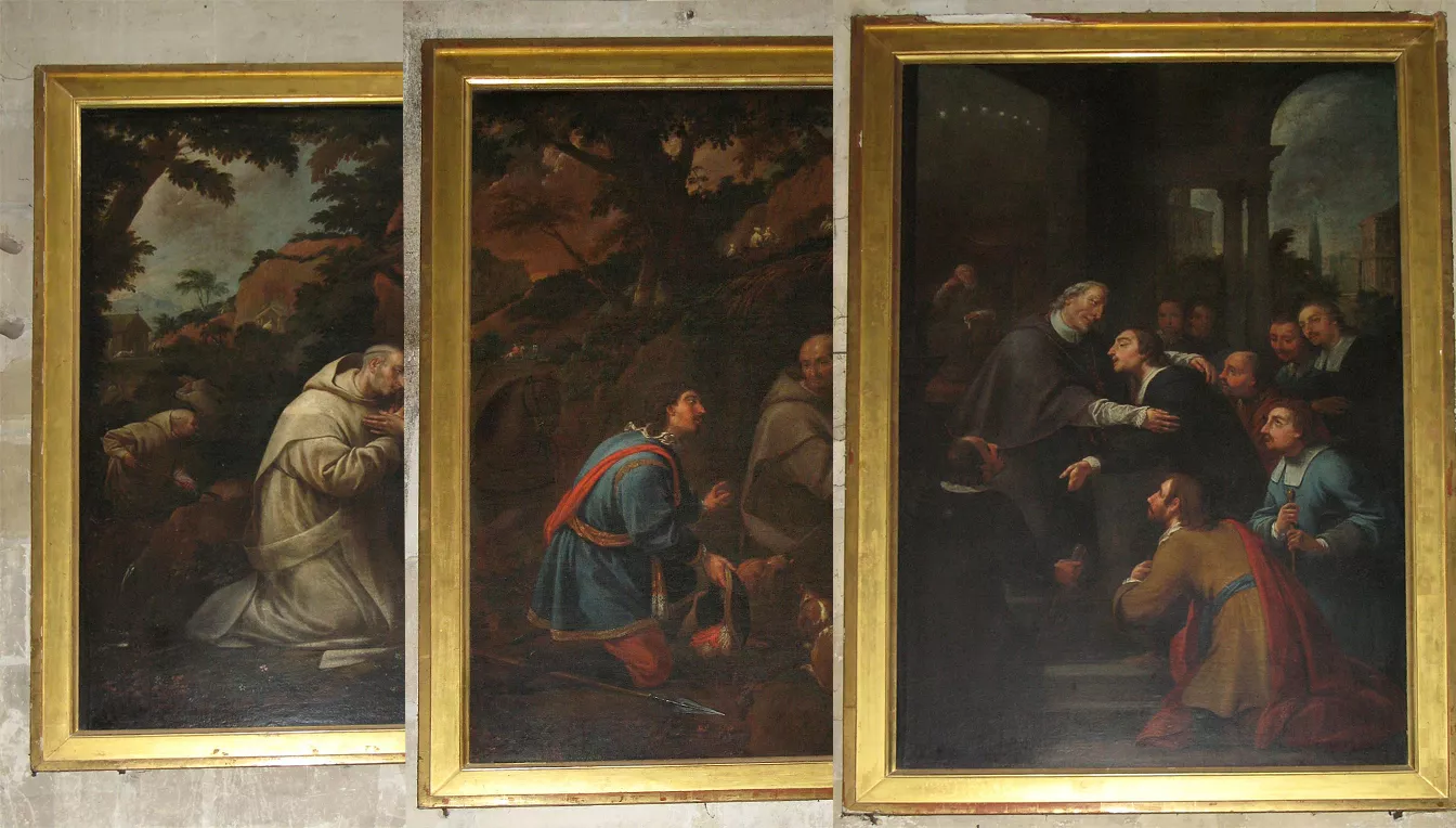 Les pintures de Viladomat que decoraven la cartoixa de Montalegre avui es poden veure a l’església de Saint-Merry de París