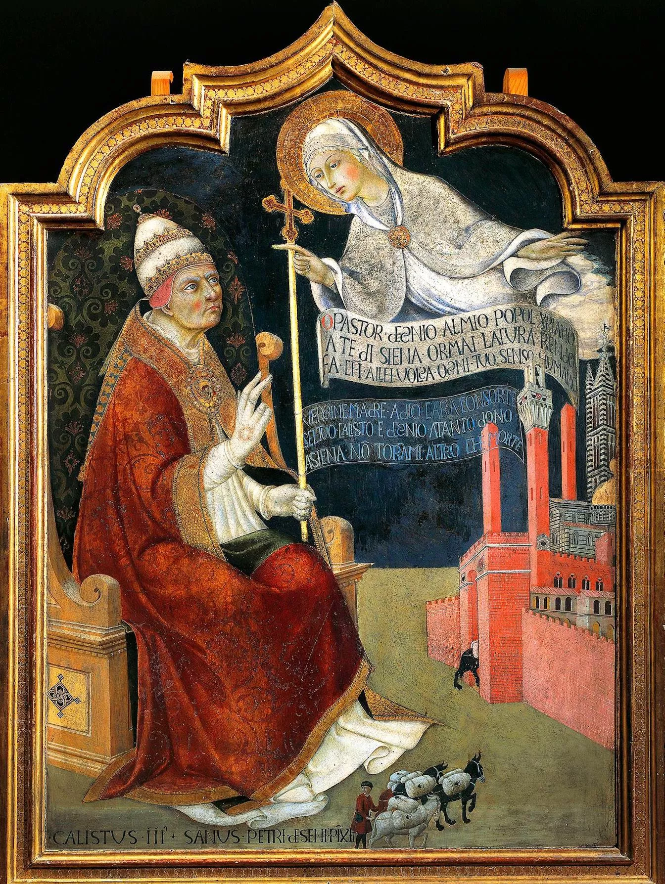 Alfons de Borja va ser coronat com a papa el 20 d'abril del 1455