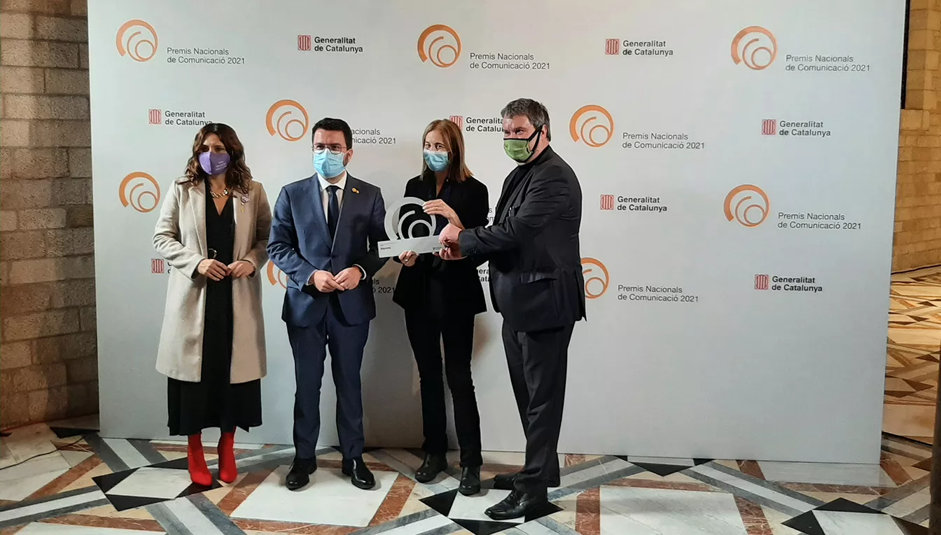 'Sàpiens' guanya el Premi Nacional de Comunicació 2021