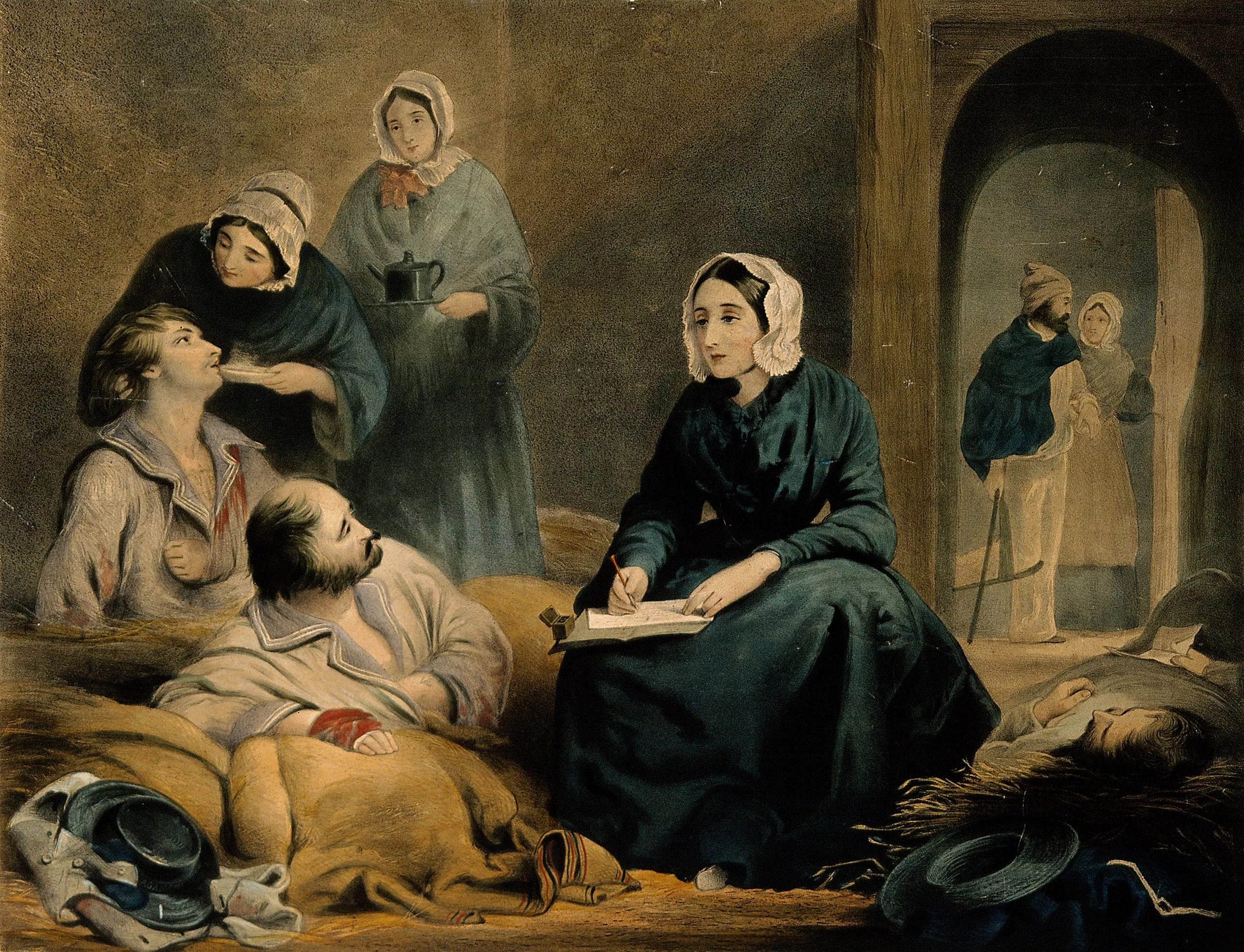 'Florence Nightingale', de John A. Vinter (1855)