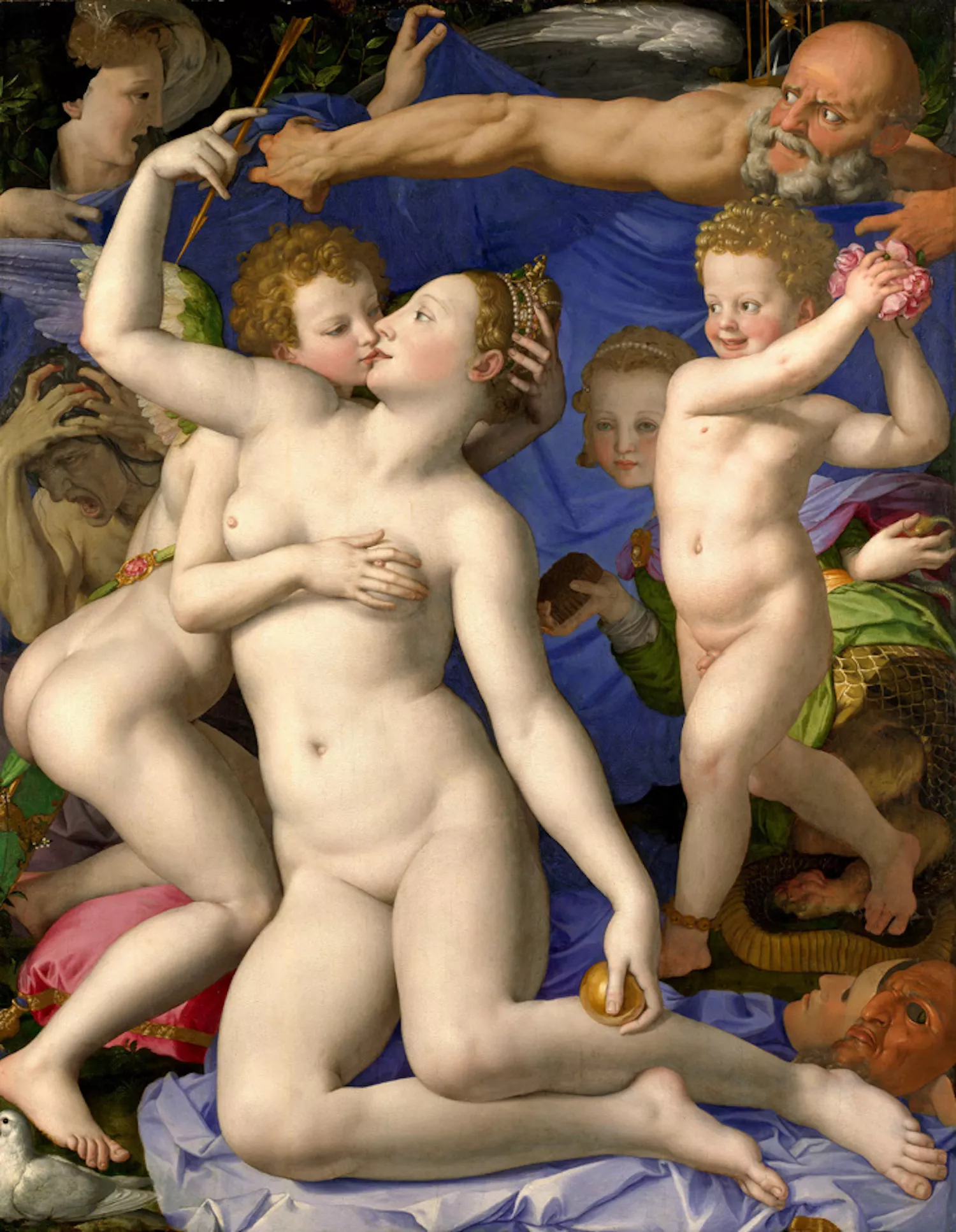 Agnolo Bronzino: 'Al·legoria del triomf de Venus' (1503)