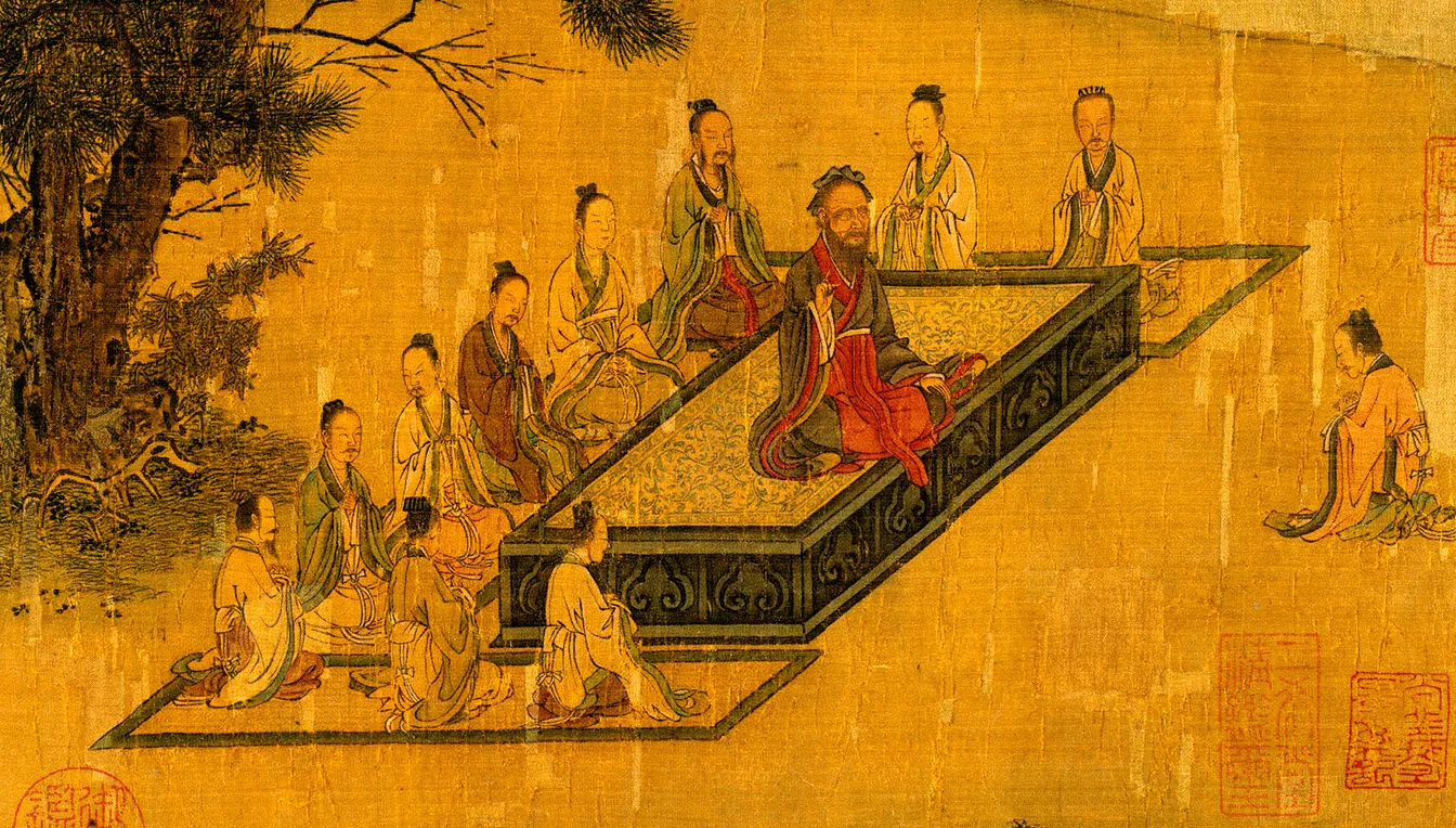 Confuci no va deixar res escrit, van ser els seus alumnes els que van compilar les seves ensenyances en les 'Analectes' o 'Converses'